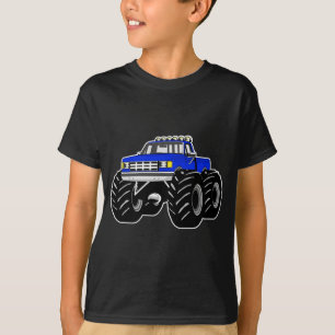 T-SHIRTS MONSTER TRUCK AZUL