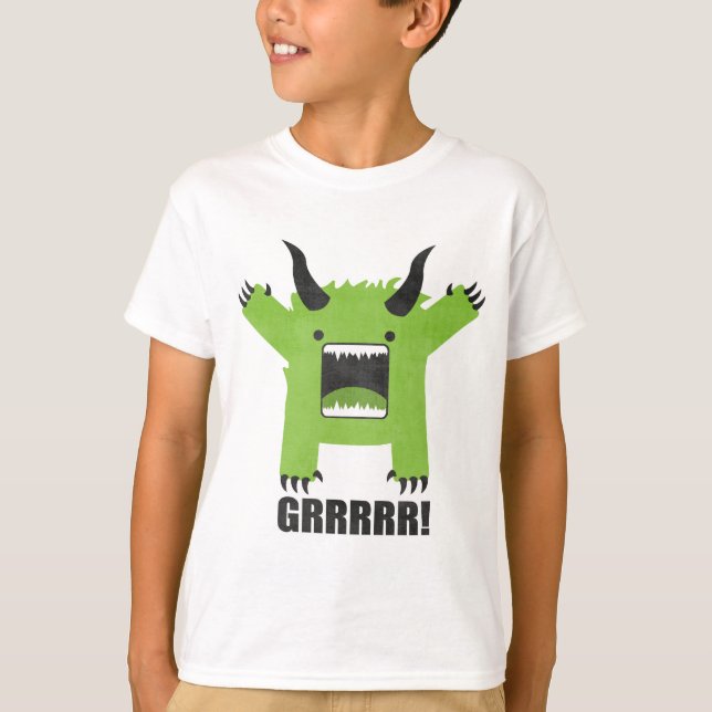 T-shirts monstro (Frente)