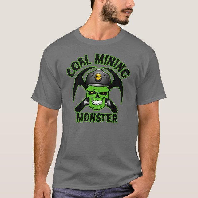 T-SHIRTS MONSTRO CARBONOSO (Frente)