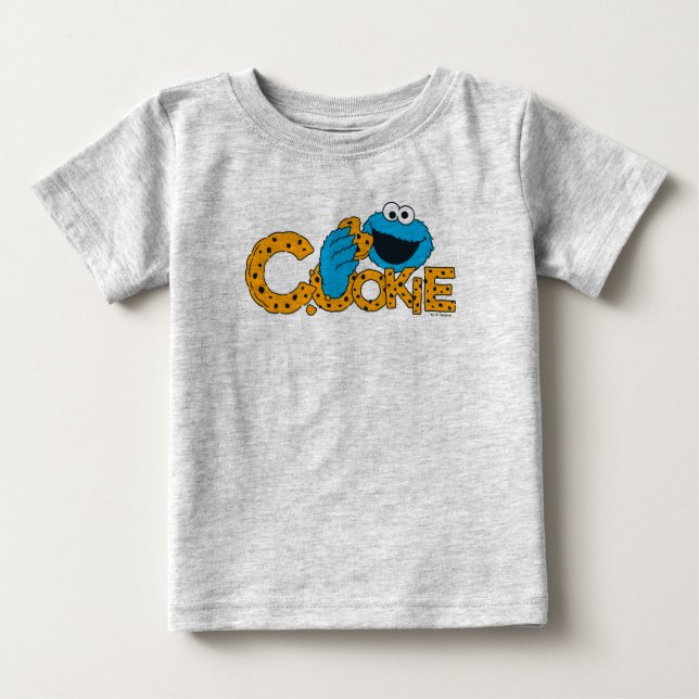 T-shirts Monstro de cookies | Cookie! (Frente)