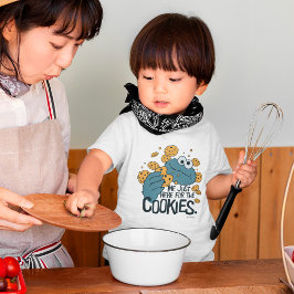 T-shirts Monstro de cookies | Eu só estou aqui para os cook