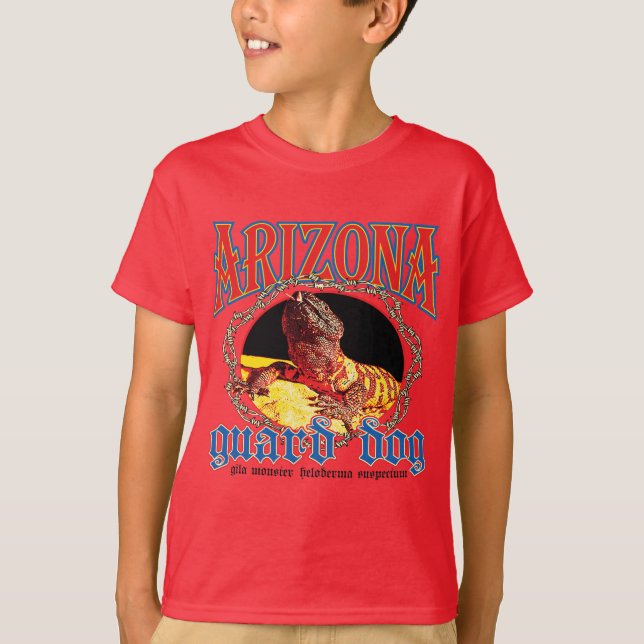 T-shirts Monstro de Gila do Arizona (Frente)