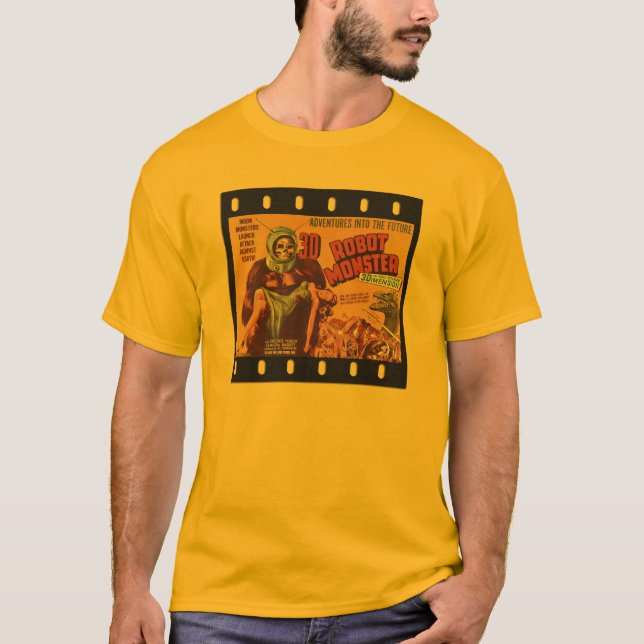 T-shirts Monstro do robô (Frente)