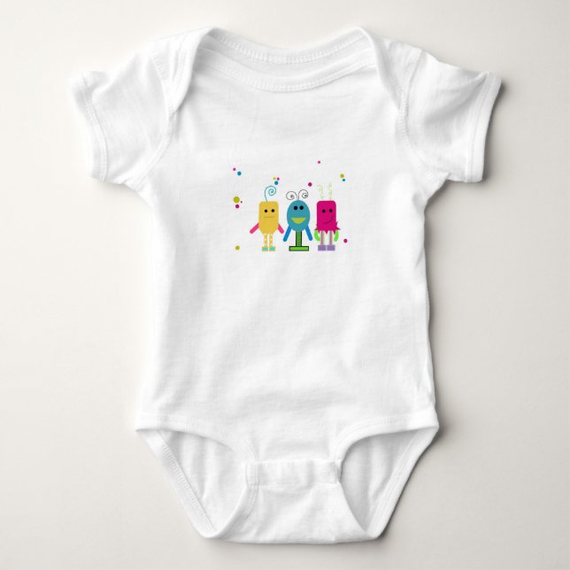 T-shirts Monstros Fofos (Frente)
