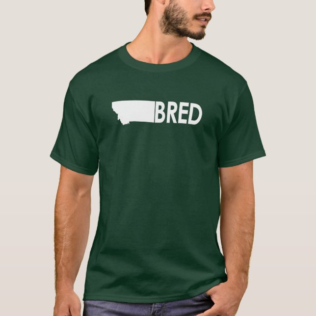 T-shirts Montana Bred (Frente)
