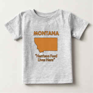 T-shirts Montana - Harrison Ford Vive Aqui