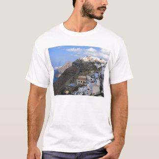 T-shirts Montanha de Santorini