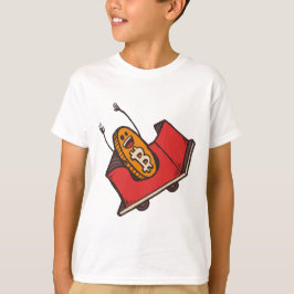 T-shirts Montanha russa de Bitcoin fora dos trilhos