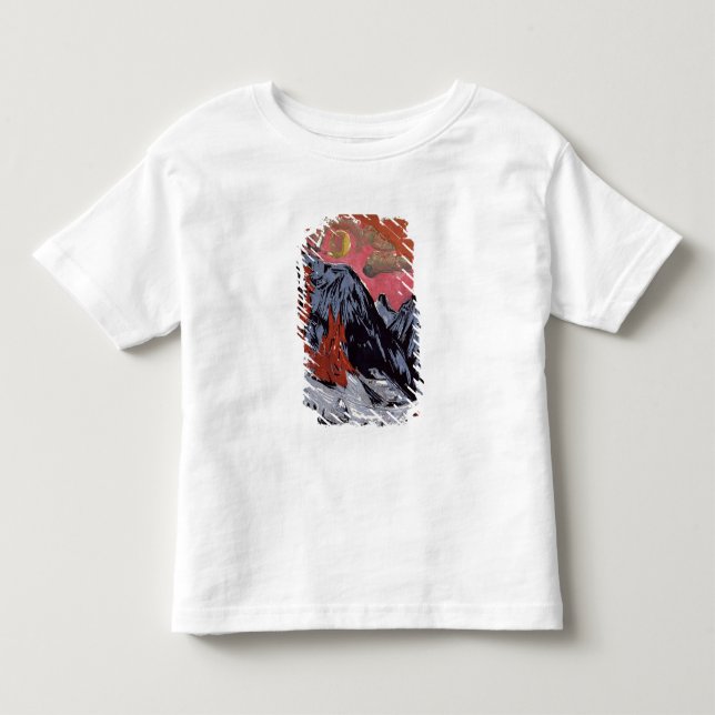 T-shirts Montanhas em Inverno, 1919 (Frente)