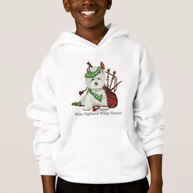 T-shirts Montanhas ocidentais Terrier (Frente)