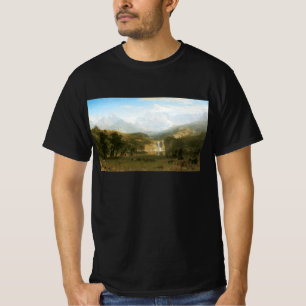 T-shirts Montanhas Rochosas, Pico de Lander por Albert Bier