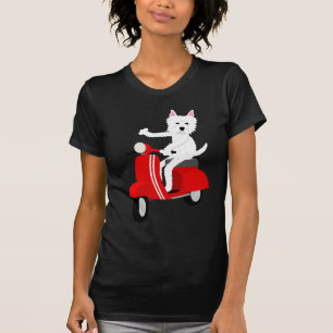 T-shirts Montanhas Terrier branco ocidentais