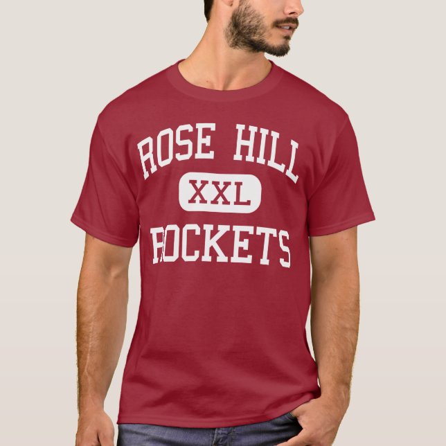 T-shirts Monte cor-de-rosa - Rockets - alto - monte (Frente)