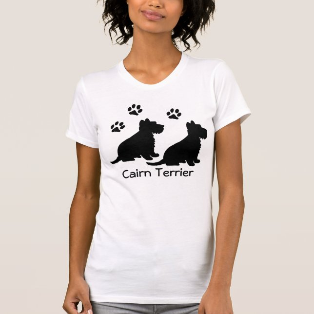 T-shirts Monte de pedras Terrier (Frente)