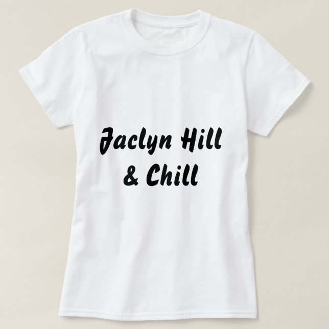 T-shirts Monte & frio de Jaclyn (Frente do Design)