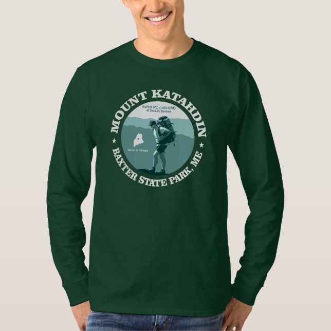T-shirts Monte Katahdin (Frente)