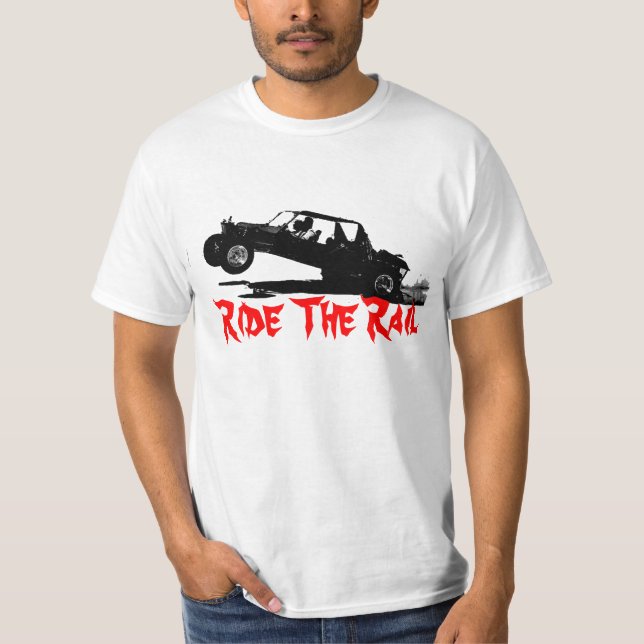 T-shirts monte o trilho (Frente)