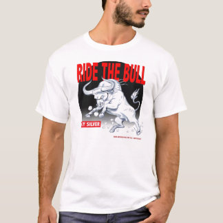 T-shirts Monte o TSHIRT de prata de Bull
