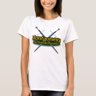 T-shirts Montgomery O Clã De Experiência Escocês