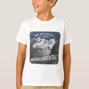 T-shirts Monumental Monte Rushmore