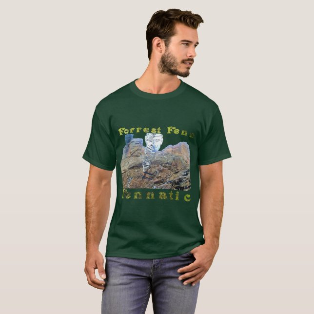T-shirts Monumento de Forrest Fenn Fennatic Fenn (Frente Completa)