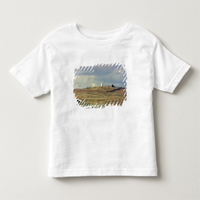 T-shirts Monumento Nacional de Little Bighorn Battlefield ( (Frente)