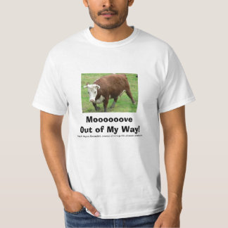 T-shirts Moooooove fora de minha maneira!