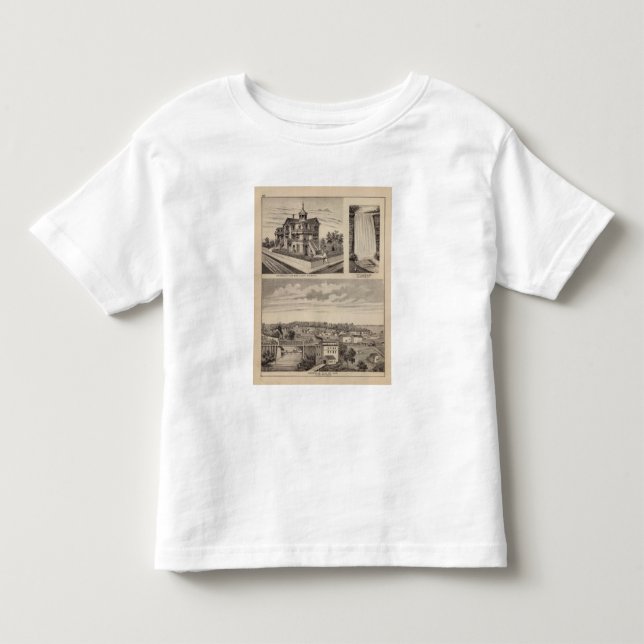 T-shirts Moorhead o Condado de Clay, Minnesota (Frente)