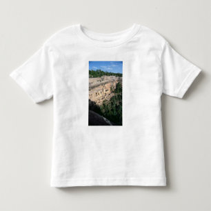 T-shirts Moradias de penhasco indianas do povoado indígeno