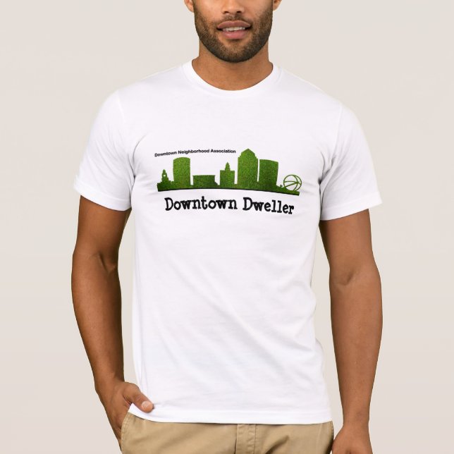 T-shirts Morador do centro (Frente)