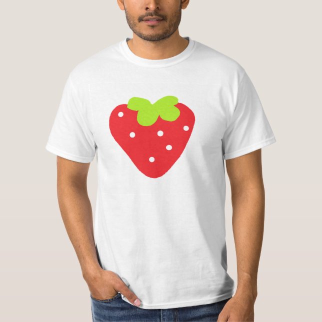 T-shirts Morango grande (Frente)
