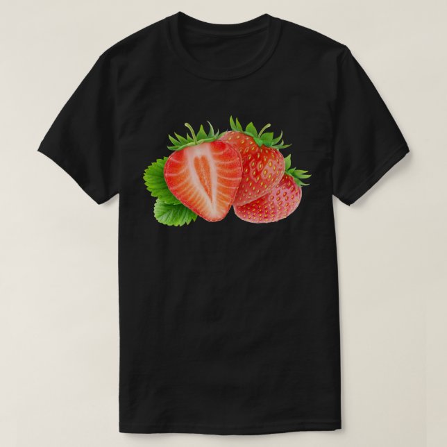 T-shirts Morangos (Frente do Design)