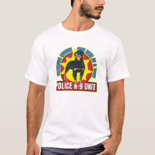 T-shirts Mordida de K9 Rottweiler
