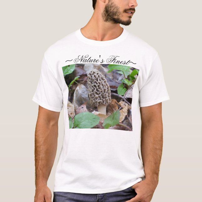 T-shirts Morels de Michigan (Frente)