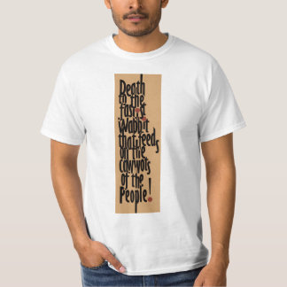 T-shirts Morte ao Wabbit fascista