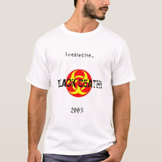 T-shirts Morte preta/praga cor-de-rosa