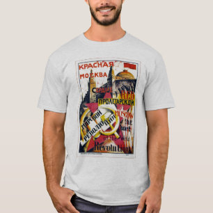 T-shirts "Moscovo vermelha" por A. Rodchenko