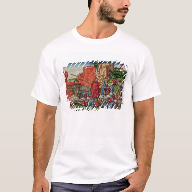 T-shirts Moses que cruza o Mar Vermelho (Frente)