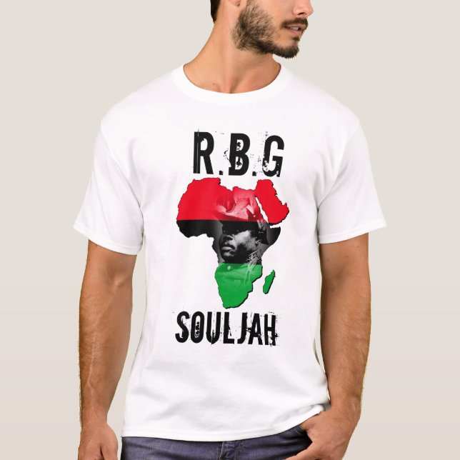 T-shirts mosiah Garvey de Marcus (Frente)