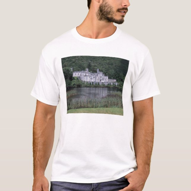 T-shirts Mosteiro de Kylemore, Connemara, Condado de Galway (Frente)