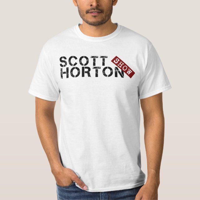 T-shirts Mostra de Scott Horton (Frente)