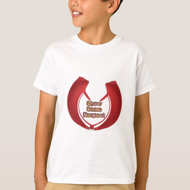 T-shirts Mostrar alguma respeito à Impressão de arte (Frente)