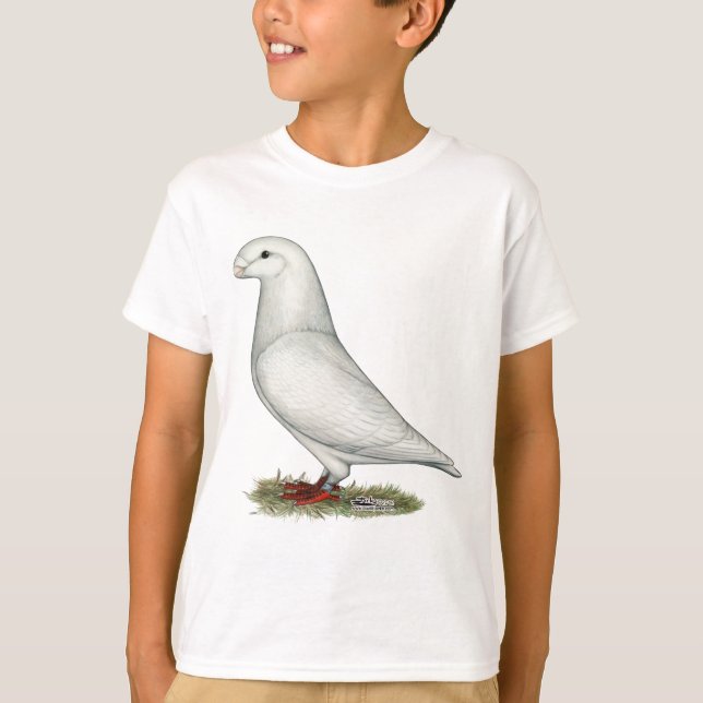 T-shirts Mostrar Branco Racista (Frente)