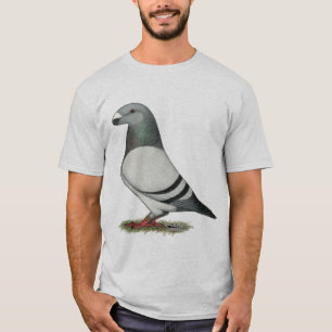 T-shirts Mostre a piloto o pombo azul do bar