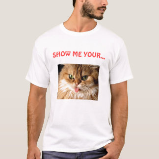 T-shirts MOSTRE-ME SEU… bichano (o gato)