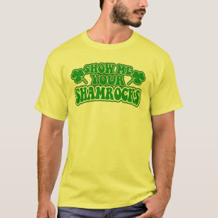 T-shirts Mostre-me seus trevos