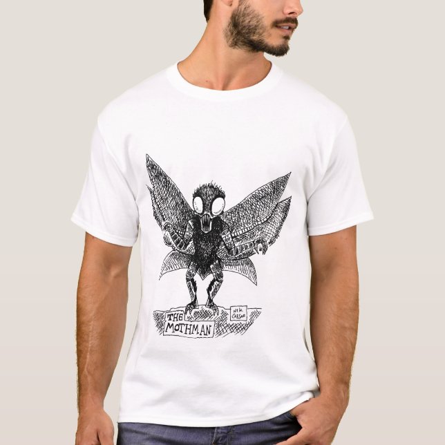 T-SHIRTS MOTHMAN (Frente)