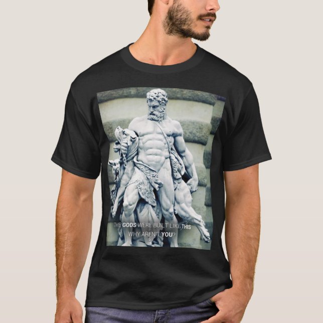 T-shirts Motivação de Workout (Frente)