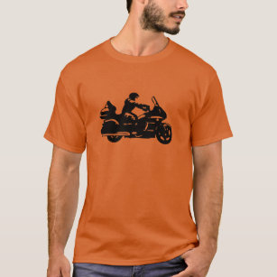 T-shirts moto da motocicleta do motociclista que goldwing