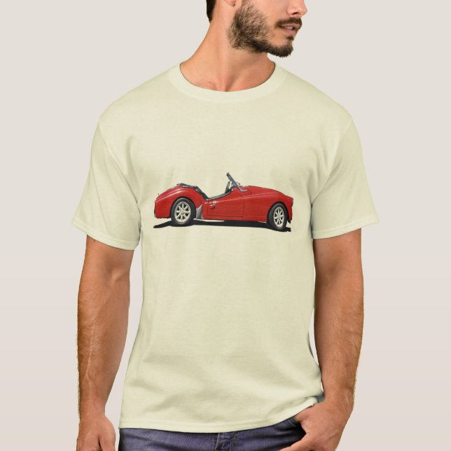 T-shirts Moto | Triumph TR2 TR3 (Frente)